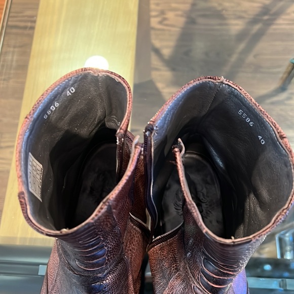 MADE IN SPAIN BOOTS CROC LOOK - Picture 2 of 7